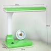 LIN XIAO HAO mayu LED Eye Protection Lamp Children Learn to Read The Desk Lamp Bedside Lamp with Alarm Clockc view 2