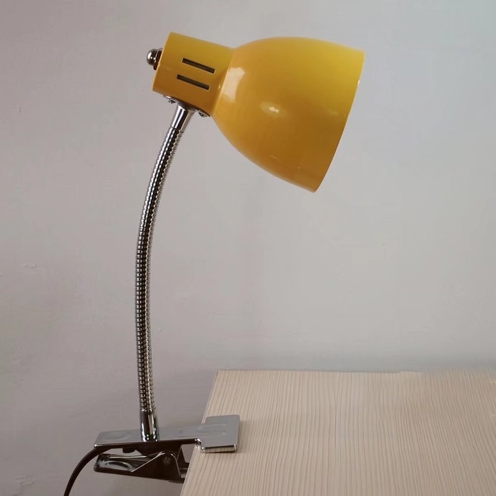 LIN XIAO HAO mayu LED Children Table Lamp Metal Clip Learning Eye Reading Desk Lamp Power Plug