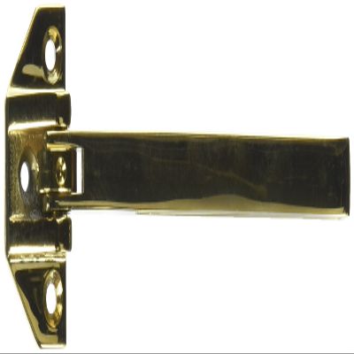 Deltana DGSB675CR003 Solid Brass 6 3/4-Inch Door Guard