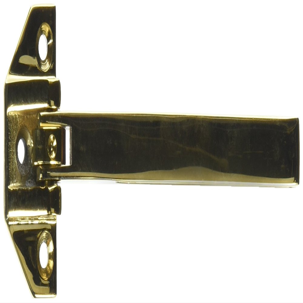 Deltana DGSB675CR003 Solid Brass 6 3/4-Inch Door Guard
