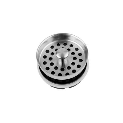 Jaclo 2818-PCH Disposal Strainer with Stopper, Polished Chrome