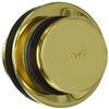 Jaclo 531-PB Single Hole Toe Control Drain Strainer, Polished Brass view 1