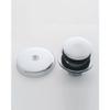 Jaclo 531-SN Single Hole Toe Control Drain Strainer, Satin Nickel view 2