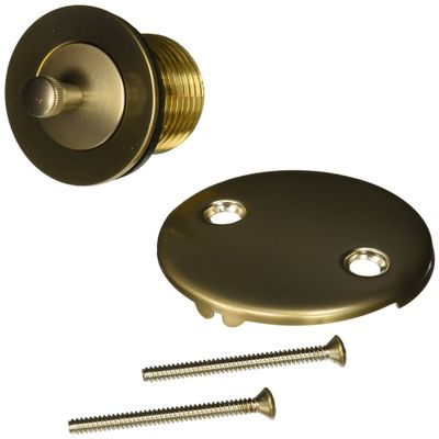 Jaclo 542-BU Two Hole Lift & Turn Drain Strainer, Bronze Umber