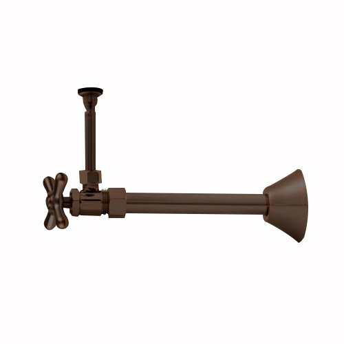 Jaclo 5812X-72CT-ORB Angle Valve Kit with CVR Tube, 5/8" x 3/8", Oil Rubbed Bronze
