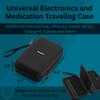 Caseling Hard Case - 9.8 x 5.6x 2.8 - for Universal Electronics/Accessories EVA Protection Hard Travel Organizer Carrying Bag - Black view 2
