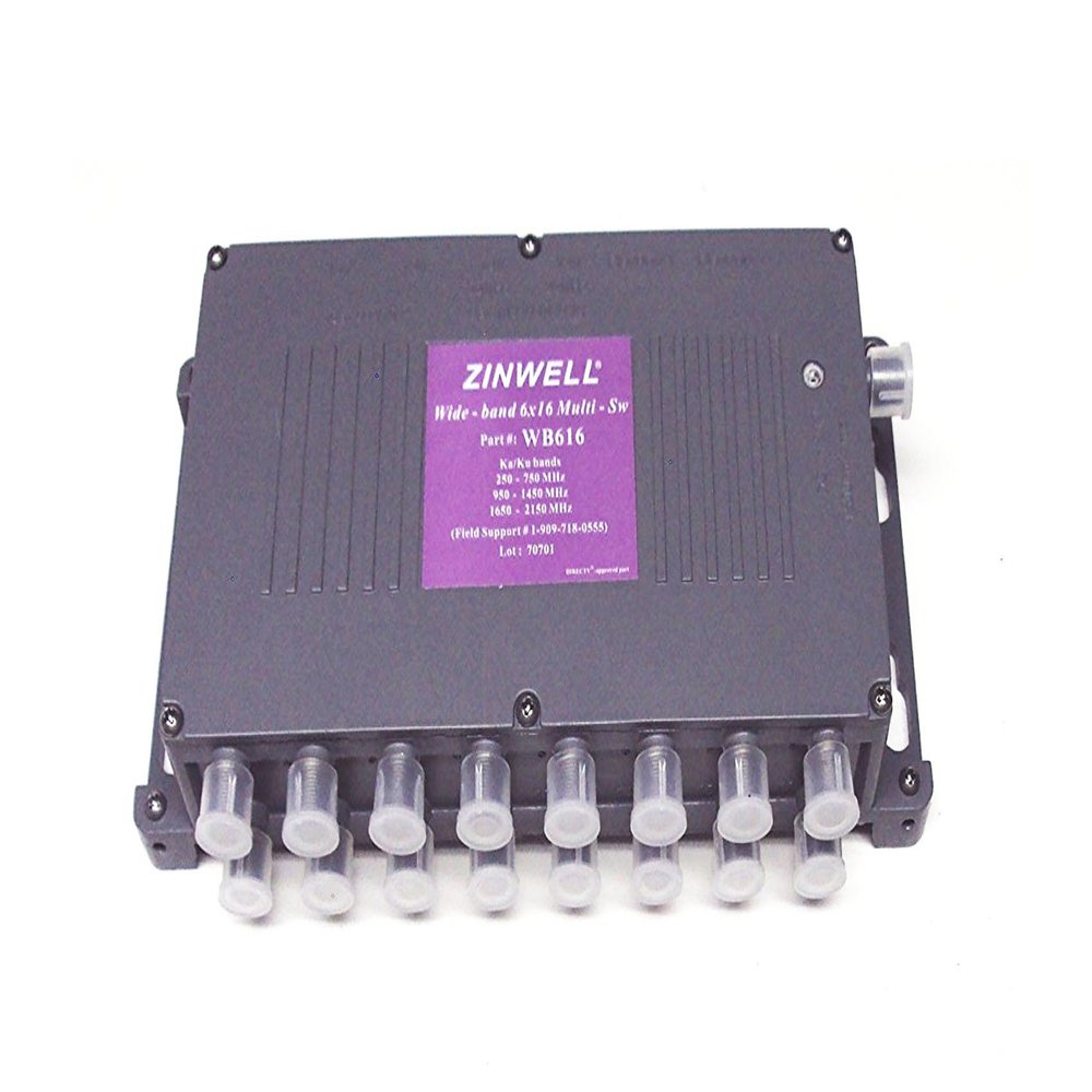 Zinwell WB616 DIRECTV Wide Band 6x16 Multi-Switch (WB616)