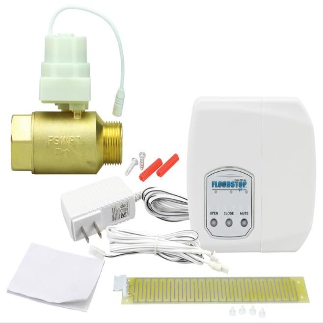FloodStop Water Heater Leak Detector Kit, 1" NPT MIP x FIP