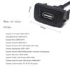 MOTONG USB Power Socket Car Charger Compatible with Toyota VIGO,Male to Female USB Car Charger Adapter(40 * 20mm) view 2