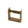 SeaTeak Wooden Toilet Paper Holder, 100% Solid Teak Wood, Wall Mount, Spring-Loaded, Perfect for Bathrooms, Spas, Boats, Cabins, RV's & Campers view 1