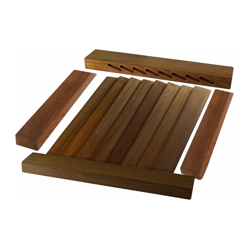 SeaTeak 60880 Louvered Door Side Rails, 1 Pair