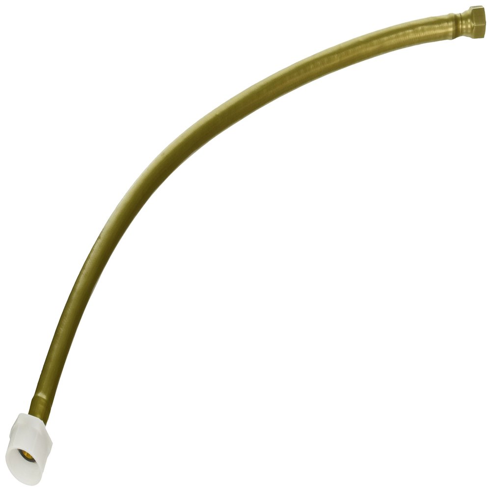 Jaclo 130-SS-BLND 3/8" OD x 12" Stainless Steel Basin Supply, Blonde