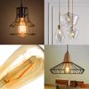LED Dimmable Edison Light Bulbs 4W, 2200K-2400K Warm White (Amber Glass) ST64, E26 Base Pack of 6 view 2