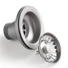 Kraus Kitchen Sink Stainless Steel Drain Assembly with Strainer, Fits Standard 3.5 in. or 4 in. Drain Openings view 2