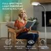 Verilux SmartLight Full Spectrum LED Floor Lamp with Adjustable Brightness view 2