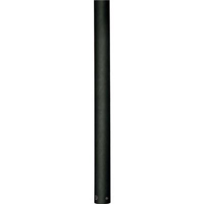 Matthews AT-72DR-BK Atlas Indoor/Outdoor 72-inch Downrod, Ceiling Fan Accessory, Black