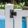 Barrette Outdoor Living Standard Wrap Gate Hinge, Stainless Steel view 3