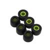 ALXCD Ear Tips for Jaybird X3 X2 X Earphone, Medium Size 3 Pairs Soft Noise-Isolation Memory Foam Replacement Earbuds, Fit for Jaybird X3 X2 X Earphone Bluebud Foam Tip view 1