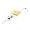 uxcell Dual Tone Metal Shackle Security Brass Lock Padlock w 3 Keys view 2