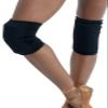 Adult Black Knee Pads for Dancers (Set of 2 Pairs) view 1