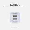 Wall Charger, 3Pack 5V/2.1A AILKIN 2-Port USB Wall Charger Home Travel Plug view 3