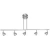 Cal Lighting SL-954-5-BSBRNS Five Light Pendant from Serpentine Collection 48.38 inches view 1