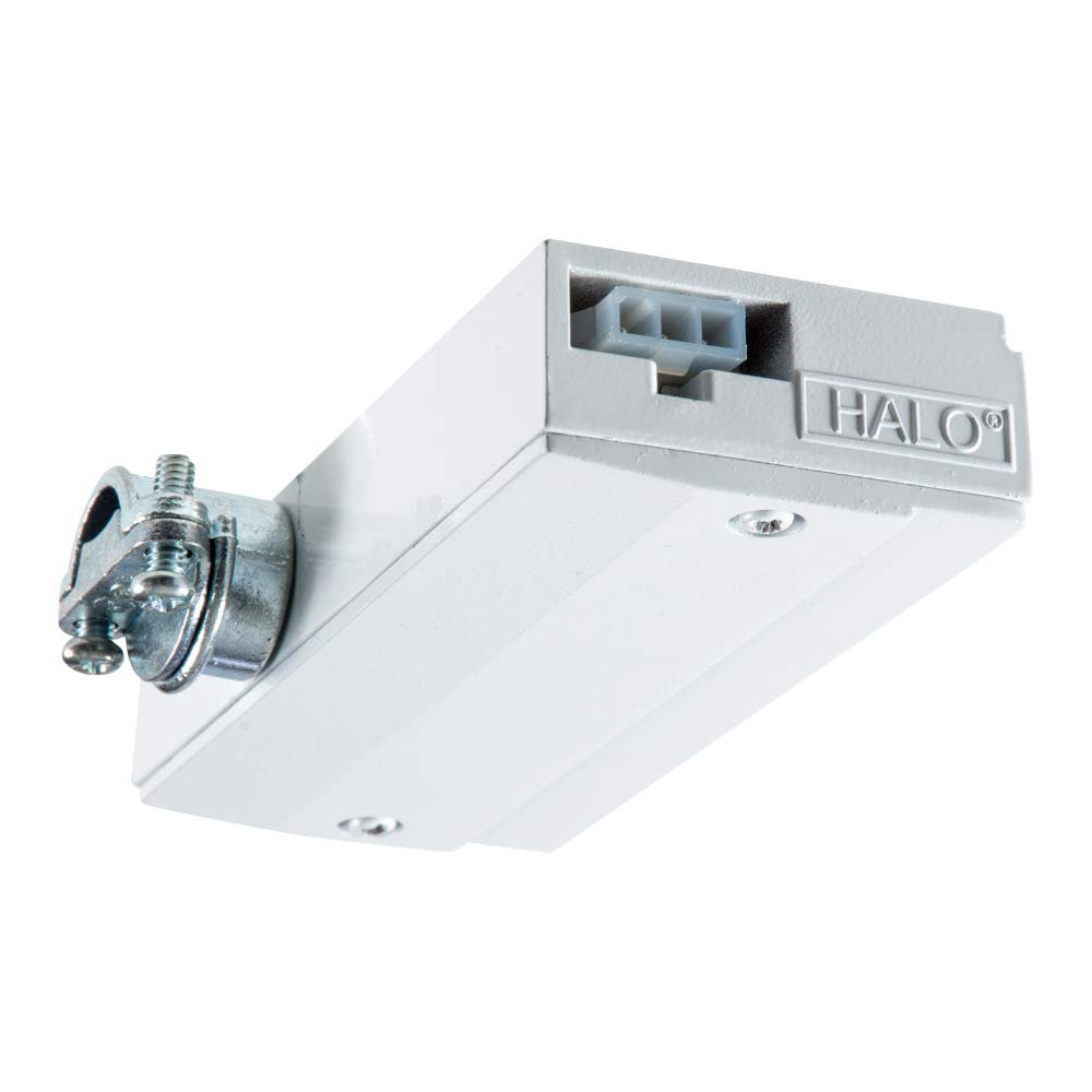 HALO White Splice Box for Halo HU10 Undercabinet Lights