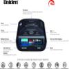 Uniden R3 EXTREME LONG RANGE Laser/Radar Detector, Record Shattering Performance, Built-in GPS w/ Mute Memory, Voice Alerts, Red Light & Speed Camera Alerts, Multi-Color OLED Display , Black view 2