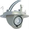 Four Bros Lighting | 4" LED Recessed Complete Kit | Mix & Match | Recessed Housing | Downlights | Trims | Bulbs | (7W - Pivoting Drop Down Can - Satin Nickel - 3000K) view 1