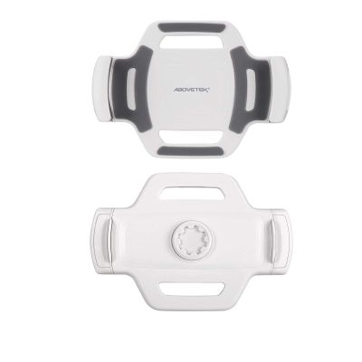 AboveTEK Bracket Tablet Holder for 5.5-13.5" Tablet & Phone (Holder Only), to Be Paired with Compatible Tablet Stand as Swivel Folding Clamp Mount for Kitchen Office Desk POS Kiosk Reception