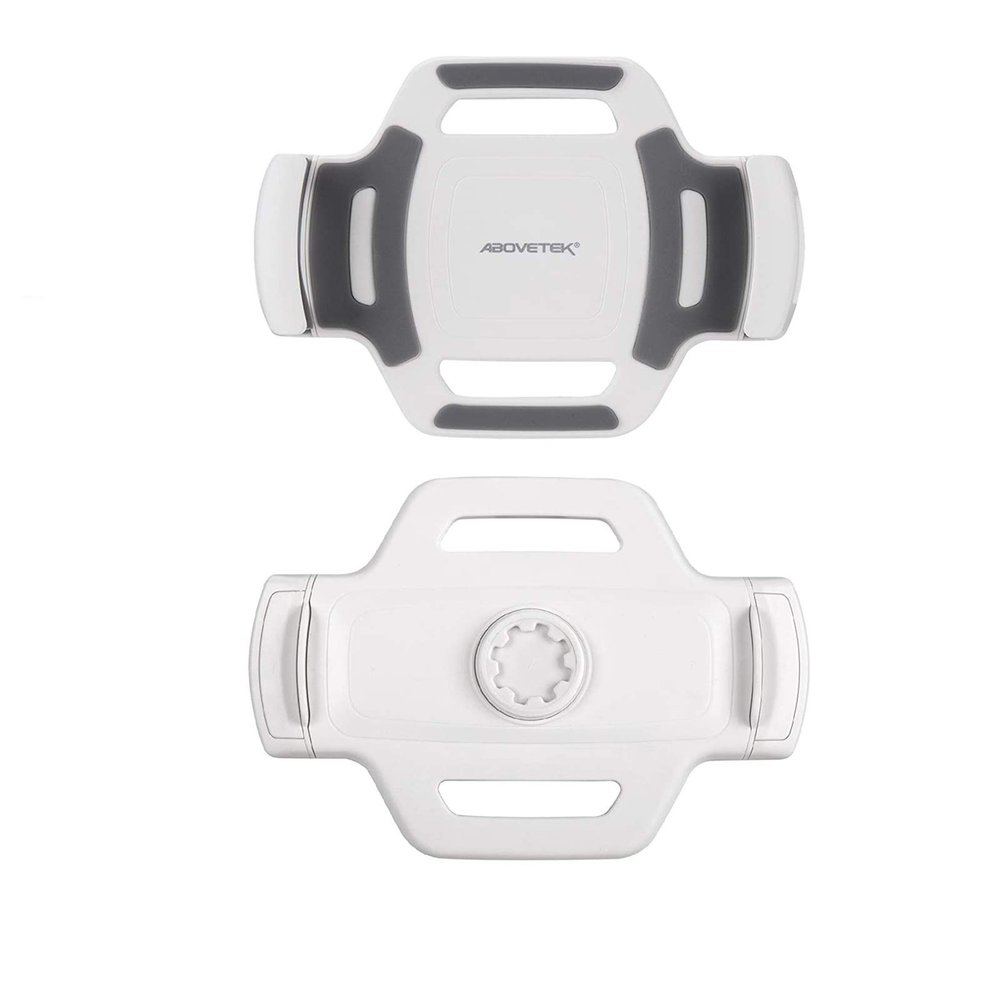 AboveTEK Bracket Tablet Holder for 5.5-13.5" Tablet & Phone (Holder Only), to Be Paired with Compatible Tablet Stand as Swivel Folding Clamp Mount for Kitchen Office Desk POS Kiosk Reception