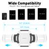 AboveTEK Bracket Tablet Holder for 5.5-13.5" Tablet & Phone (Holder Only), to Be Paired with Compatible Tablet Stand as Swivel Folding Clamp Mount for Kitchen Office Desk POS Kiosk Reception view 2