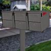 Mail Boss 7141 Three-Box Spreader Bar, For Three-Mailbox Applications, Granite view 2
