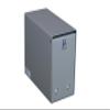 Protex Drop Box Safe (SDB-106), for cash, checks and envelopes,Dual Key Lock, Heavy-Duty, Saw-toothed baffle to protect slot, Powder coated finish, Pre-drilled anchoring holes Gray view 1