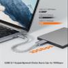 CableCreation USB C to Micro B Short Cable 1FT, 10G Micro B to USB C External Hard Drive Cable for iPhone 15/16/17,Samsung Galaxy S24,Seagate WD Westgate My Passport,MacBook Pro/Air, iPad/Tablet view 4