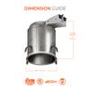 Halo H7RICAT, 6" Housing IC Air-Tite Remodel Housing 120V Line Voltage view 2