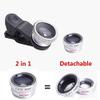 Universal 3 in 1 Camera Lens Kit for Smart Phones (iPhone,Galaxy, Motorola and More), Tablets, Ipad, and Laptops Includes Fish Eye Lens /2 in 1 Macro Lens Wide Angle Lens/Universal Clip/Carrying Bag view 2