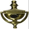 Deltana DKV6RU5 Victorian Rope Design and 3-7/8-Inch Center to Center Door Knocker Viewer view 1