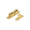 Deltana BTC10CR003 Solid Brass 1.8-Inch x 0.3-Inch Ball Tension Catch view 1