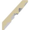 Endurathane Stockport Traditional Crown Moulding, 3 5/8"H x 3 3/8"P x 5"F x 94 1/2"L, Factory Primed view 2