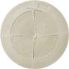 Ekena Millwork CM18ED 18-Inch OD x 5 1/2-Inch ID x 1 3/4-Inch Edinburgh Ceiling Medallion, Primed view 4