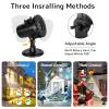 cjc Christmas Projector Lights, Projection LED 14 Switchable Pattern Lens Waterproof Rotating Landscape lamp Child Birthday Gift Xmas Hallowmas Holiday Wedding Party Club Portable Outdoor Projection view 4
