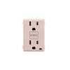Leviton Renu 15-Amp Tamper Resistant GFCI Color Change Kit Face Cover, RKG15-FP, Fresh Pink Lemonade view 1