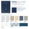 Leviton Renu 20-Amp Tamper Resistant Receptacle Color Change Kit, (Decorative Cover ONLY., Not an Actual Outlet) - Compatible only with Renu wallplate, Sold Separately, RKR20-RN, Rich Navy view 3
