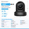 Amcrest ProHD 1080P WiFi 2MP (1920TVL) Indoor Pan/Tilt Security Wireless IP Camera IP2M-841B (Black) view 2