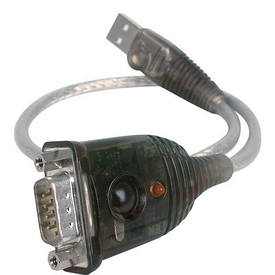 IOGEAR USB to Serial RS-232 Adapter (Silver)