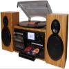 Boytone BT-28SPW Bluetooth Classic Record Player Turntable All-in-One with AM/FM Radio, CD/Cassette Player, 2 Separate Stereo Speakers, Record from Vinyl, Radio, and Cassette to MP3, SD slot, USB, AUX view 4