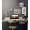 Arnsberg 527920101 Contemporary Modern LED Desk Lamp from Amsterdam Collection in White Finish, 17.00 inches view 2