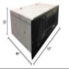 Qmark QTS1500T Toe Kick Heater for Basements, Bathrooms, Offices, and Tight Spaces, 1500 Watt, 120 Volt, Black view 2