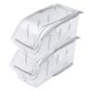 Akro-Mils 305B2 Lid for Insight Ultra-Clear Hanging and Stacking Plastic Storage Bins, Clear, (12-Pack) view 2